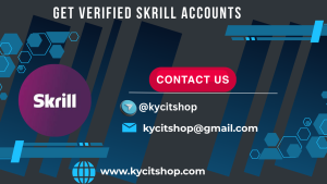 Get Verified Skrill Accounts