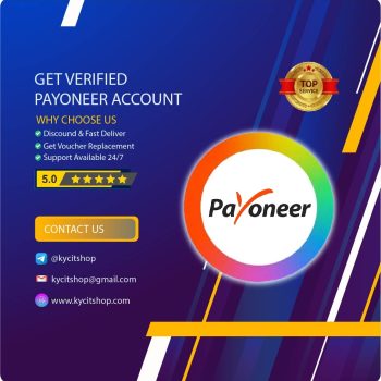 Get Verified Payoneer Accounts
