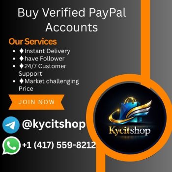 Get Verified PayPal Accounts