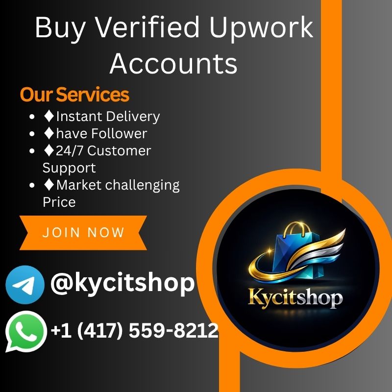 Get Verified Upwork Accounts